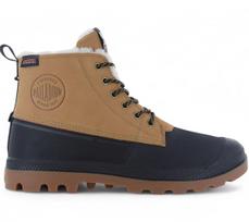 PALLADIUM Pampa Duck WL WP+ Waterproof - Winter Stiefel Braun Gefüttert 79547-254-M ORIGINAL EU 44.5 UK 10 ruda