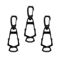 3Pieces Glove Clamp Carabiner Clip for Tool Bags Towel Hooks Nonslip Belt Attachment for Construction Outdoor Activity juoda