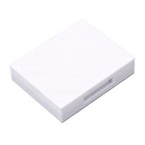 Soft Bait Making Mold PETG 4 Cavity Paddle Tail Swimbaits Fishing Lure Injection Mold for Fishing White white