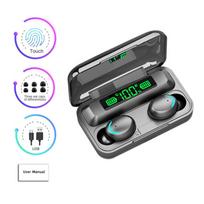 F9 5C Belaidės Bluetooth 5.0 Ausinės Sportinės Ausinės į ausį su mikrofonu HiFI Stereo Ausinės Android iOS