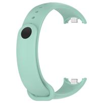Silikoninis dirželis Xiaomi Mi Band 10 9 8 dirželis NFC sportinė guminė apyrankė pulseira Correas Xiaomi Smart Band 10 9 8 priedai for miband 8 9 10 mėtų žalios spalvos