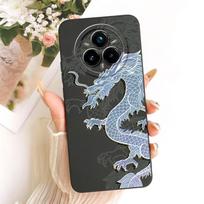 Skirta Realme 14 Pro 5G dėklas RMX5056 Šaunus pelėdos drakono tapytas dangtelis Minkštas silikoninis dėklas Skirta Realme 14 Pro Plus Realme14 Pro+ 5G korpusas Realme 14 Pro Plus