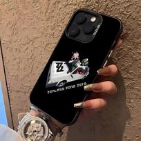 Game Zenless Zone Zero Phone Case for iphone 17 16 15 14 13 11 12 Pro Max Xr X Air Plus black silver hard shell Cover iPhone 14 Plus black