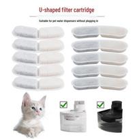 Magic Cat Box Triangular Water Dispenser Filter - Food Grade Cotton balta