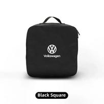 EV automobilio įkrovimo laido laikymo dėžutė Įkroviklio laidų nešiojimo krepšys Bagažinės organizatorius Volkswagen VW Scirocco Jetta Golf Passat Tiguan black