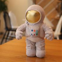 Cartoon Astronaut And Spaceship Plush Toys Stuffed Space Pilot Flying Ship Soft Doll Creative Gift Toy For Children Kids Boy 60cm