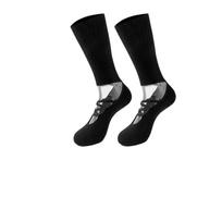 Harajuku Street Yoga Socks Cotton Strappy Grip Sock New Pilates Socks juoda
