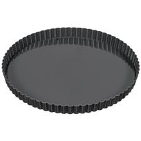 Kišo ir pyragų kepimo forma KAISER La Forme Plus su pakeliamu dugnu 32 cm, juoda