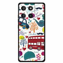 Skirta Motorola Edge 70 Fusion dėklas 3D reljefinis įspaudas Apsauginis silikoninis galinis dangtelis 3D gyvūno telefono dėklas Moto Edge 70 Fusion dėklas Edge 70 Fusion