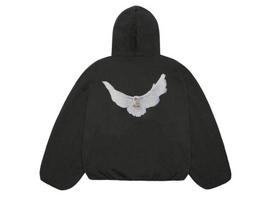 YEEZY GAP Balandžio spalvos gobtuvas Juodas S gray