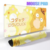 Mouse Pads Anime Extended Gamer Mechanical Keyboard P-pokemon Desk Offices Accessories Psyduck Carpet Gaming Notbook PC Deskrugs 30cm by 60cm