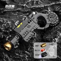 Shell-Ejecting Alloy Toy Pistol Set Stress Relief Fidget Sensory Toy Mini Finger Spinning Top Edc Desk Gadget Gift For Teen Boys