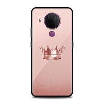 Mobiliojo telefono dėklas, skirtas Nokia 7.2 G10 5.4 5.3 3.4 8.3 1.4 2.4 X10 X20 XR20 Black Soft Shell silikoninis dangtelis Rose Pink Princess Queen Nokia G20