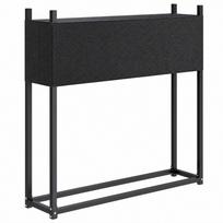 Malkų stovas su 600D Oxford uždangalu, iki 250 kg, juodas, 106 x 25 x 113 cm