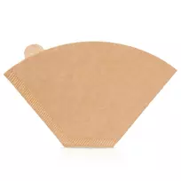 Vienkartiniai popieriniai kavos filtrai, rudi, 19 × 12,5 cm, 100 vnt.