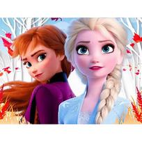 5D Diamond Painting Disney Frozen Full Diamond Embroidery Cartoon DIY Rhinestone Pictures Cross Stitch Kits Crafts Home Decor Round 50x70cm gray