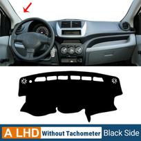 For Suzuki Alto VII 2009 2010 2011 2012 2013 2014 Car Dashboard Cover Dash Mat Sun Shade Non-slip Pad Interior Accessories Left-hand drive gray