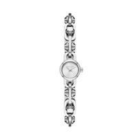 Michael Kors Mini Astor grandinėlės sidabro atspalvio apyrankės laikrodis MK4872