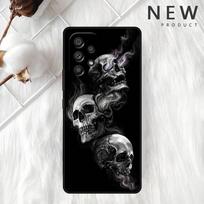 Mirties Kaukolės Dėklas Samsung Galaxy A54 A52 A14 5G A53 A12 A13 A71 A23 A34 A33 A21s Telefonui Galaxy A71 5G