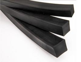 2M Guminė sandarinimo juosta Kvadratinė 10 12 14 16 18 20mm storio Guminis profilis Amortizatorius Neslystanti, antistatinė sandarinimo juosta 12x12mm black