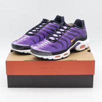 DX0755-500 Nike Air Max Plus OG Voltage Purple Total Orange Agate White (Men's) 10 black