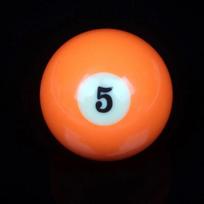 Standard Snooker & Pool Ball Set: Individual Sales of White Cue Ball and Black 8 Ball.