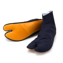 Ai-Ai Vaikams Tabi Batai Su Guminiais Padais Tamsiai Mėlyni 14-20cm Tiesiogiai Iš Japonijos orange
