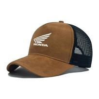 Motociklo Automobilio Laisvalaikio Apsaugos Nuo Saulės Kepurė Kvėpuojanti Beisbolo Kepuraitė Honda CBR 125R 954 600 650F 650R 1100XX 1000F CBR 600RR 1000RR brown