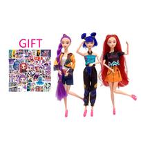 NAUJA K Pop Demonų Medžiotojų Vinilinė Lėlė Figūrėlė Kpop HUNTR/X Rumi Mira Zoey Veiksmo Figūrėlės Anime Darbalaukio Dekoracija Žaislas Mergaičių Gimtadienio Dovana