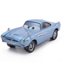 1:55 Disney Pixar Automobiliukai Finnas McMissile Litchi Milesas Axirodas Flo Šerifas Sarge Guido Luigi lydinio žaislinio automobilio modelis vaikų žaislai