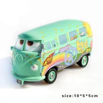 1:55 Disney Pixar Automobiliukai Finnas McMissile Litchi Milesas Axirodas Flo Šerifas Sarge Guido Luigi lydinio žaislinio automobilio modelis vaikų žaislai