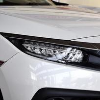 Black Warrior Smoked Headlight Film for 25 Accord Models - TPU Light-Controlled Sticker for Headlight and Taillight Color Change. Clear Film gray