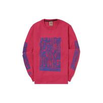 Men's Nike ACG Waffle Casual Sports Printing Pullover Long Sleeves Rose Red BQ7205-666 S red
