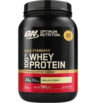 Optimum Nutrition 100% Whey Gold Standard, Vanilla Ice Cream, 768 g