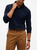 TOMMY HILFIGER Vyriški polo marškinėliai ilgomis rankovėmis