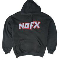 NOFX Punk Grupė Anglų Abėcėlė Albumas Roko Atsitiktinis Laisvas Vyriškas ir Moteriškas Gobtuvinis Džemperis Viršus 6XL black