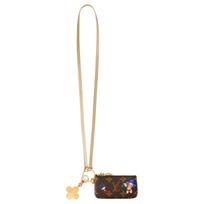 LOUIS VUITTON Coated Canvas Cell Phone Pouch Women's Brown M15338 One Size 3