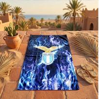 Lazio FC Print Microfiber Beach Towel Quick Dry Absorbent Large Towel For Beach Swimming Travel 80cmx160cm(31x63inch)