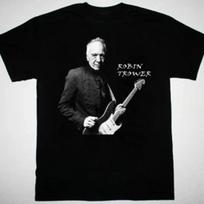 Hot New Robin Trower Black T Shirt All Sizes Jn444 Vintage Stretched Top For Everyday Wear Slightly Fashion Comfortable XL black