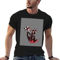 Blitzo - Helluva Boss T-Shirt t shirt personalised man t shirt cotton high quality t shirts for XS black
