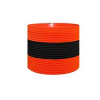 Elastic Sports Captain Armband - Adult Football Training & Competition Sleeve One Size [Single Piece] black