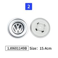 VW Volkswagen Jetta MK5 Golf 4 vnt. Automobilio logotipas Ratlankio centrinis dangtelis Stebulės dangteliai Ženklelis Volkswagen VW 3B0601149 1J0601149B C546K164 white