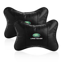 1/2 vnt. Odinė automobilio interjero sėdynės galvos atramos kaklo pagalvėlė Automobilio Land Rover Range Rover Velar Velar Freelander 3 SVR L320 L330 Defender Discovery Sport 2Pcs black