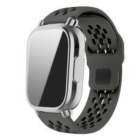 Dėklas+Silikoninis dirželis Xiaomi Redmi Watch 5 active/5 Lite Visas dangtelis Ekrano apsauga TPU minkštas korpusas ir kvėpuojantis sportinis dirželis For Redmi 5 Active