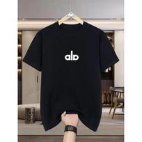 26 Summer New American Heavy Double Yarn Combed Cotton Men's Short Sleeve Loose Couple Half Sleeve Women's and mans T-Shirt XXXL juoda