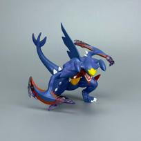 Bkm Pokemon Anime Lėlė Dekoratyvinis Modelis Mega Garchomp Dviejų Spalvų Gk Veiksmo Figūrėlės Pvc Statulėlė Žaislas Dovana Sukurta Vaikams Berniukams Gimimo Data white