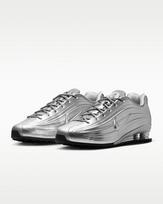 IO7843-002 Nike Women's Shox Z Metallic SilverBlack (Women's) 8W gray