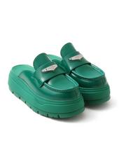 HJ4292-300 Nike Women's Air Jordan Mule Green Metallic Silver (Women's) 7W blue