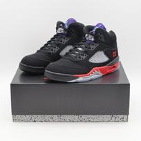 CZ1786-001 Nike Air Jordan 5 Retro Top 3 Black Fire Red Grap Ice Emerald (Men's) 13 black