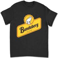 Bundaberg Rum Alcohol Bear T-shirt KQKW L yellow